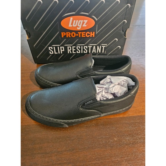 Lugz Pro-Tech CLIPPER SR Kitchen Work Safety Shoes Black Womans Size 9.5 - Picture 4 of 7